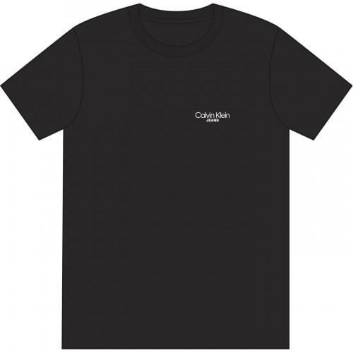 Calvin Klein Mens Back Print Logo Regular T-Shirt