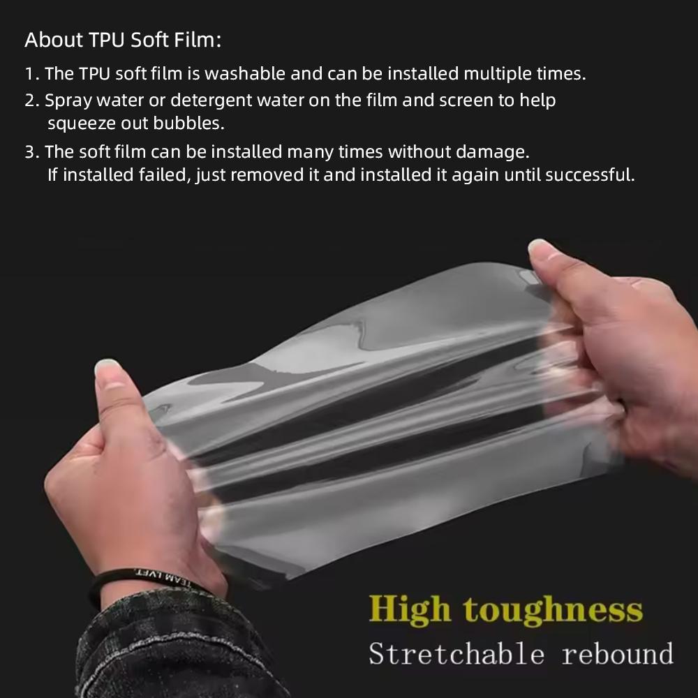 TPU Protective Film for Mercedes Benz EQC Eqc350 400 2020 2025 Car Interior Sticker Center Console Air Gear Navigation Dashboard