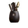 Black Pottery Tea Ceremony Six Gentlemen Set