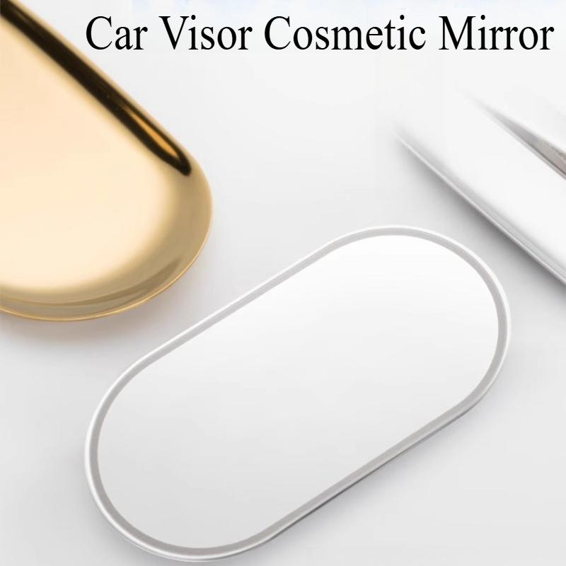 Car Visor Cosmetic Mirror Car Co-pilot Universal Visor Car Decoration Mirror Decoration Products Interior Mirrors Accessories