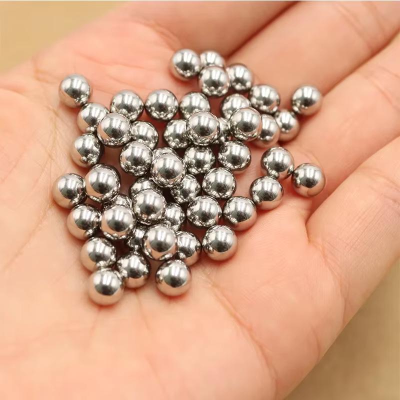 1 Busta Sfere in Acciaio per Cuscinetti ad Alto Carbonio 4-6,35 Mm Solide Lisce Cuscinetto di Precisione per Bicicletta Scooter Bambino
