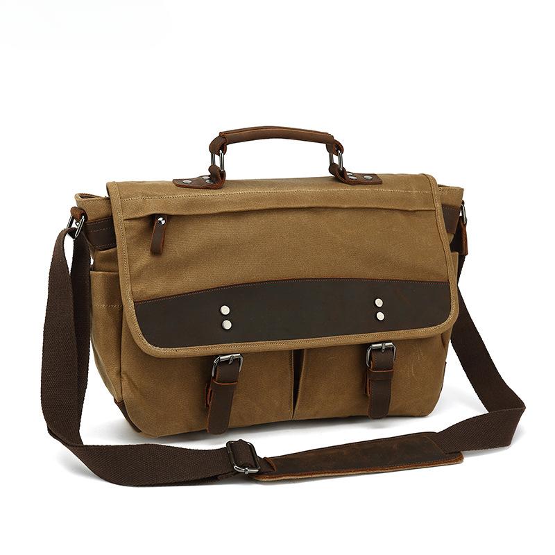 Single Shoulder Crossbody Bag Male Hand Document Computer Oblique Backpack Photography Can Be Added To The Inner Bag