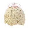 Flowers Beret Cap Lace Skullies Hat Breathable Knitted Hat  for Women