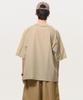 BLACK MOMENT Tech Stitch Oversized T-Shirt [Beige]