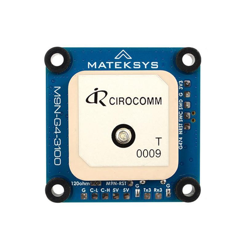 Mateksys M9N-G4-3100 GNSS GPS Module FPV Drone UAV AP_Periph DroneCAN CAN FD RM3100 Compass UART MSP ArduPilot INAV Compatible