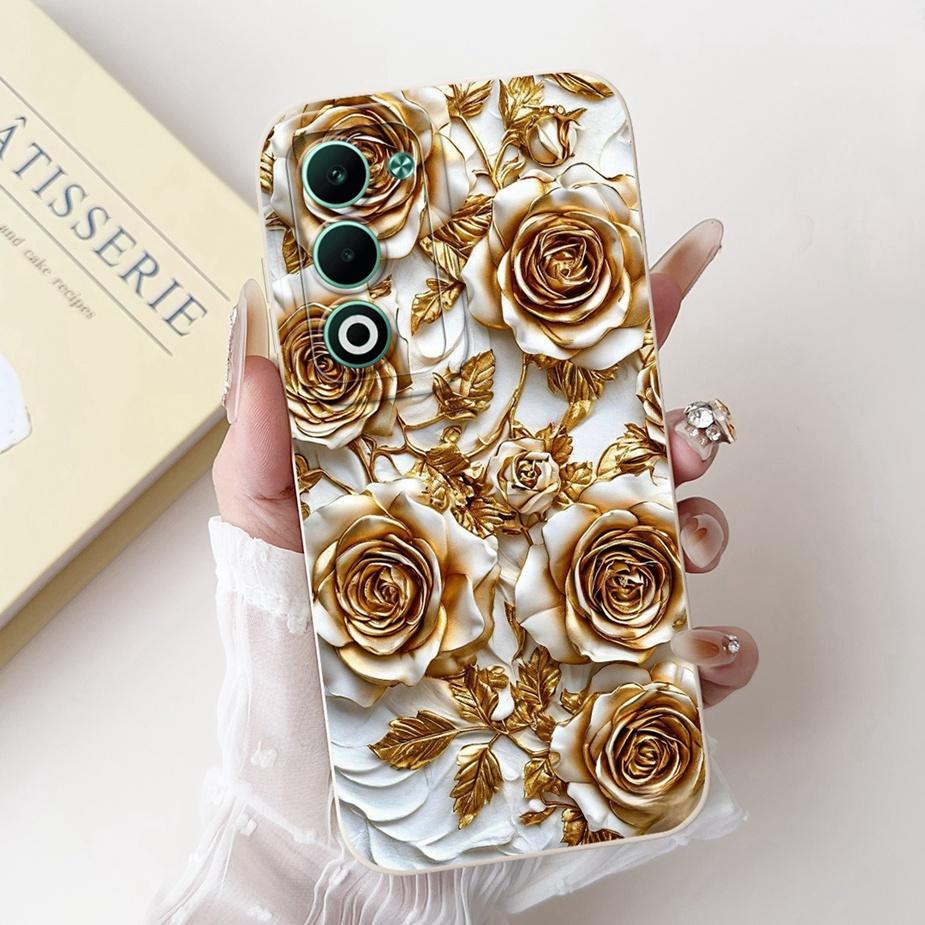 For Oppo A5 5G Case CPH2735 Cute Cartoon Luxury Painted Cover Soft TPU Phone Case For Oppo A5 Pro A5Pro 5G CPH2695 Fundas Bumper