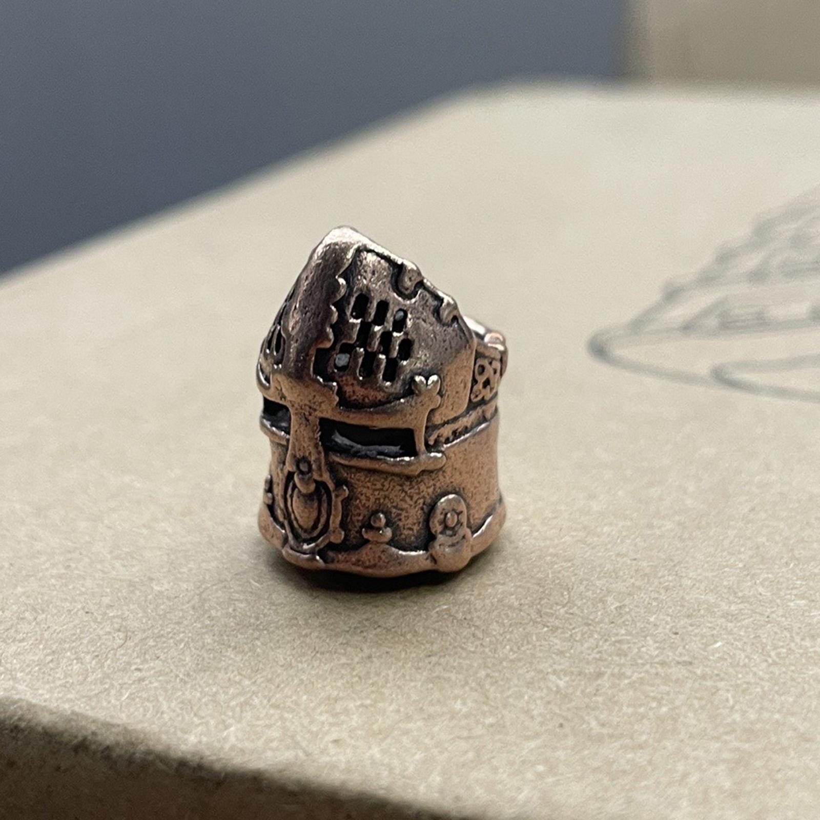 Кулон-подвеска Шлем Меч, Ретро Подвеска Браслет Плетеная Бижутерия Аксессуары one size