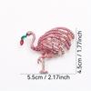 Creative Cutout Flamingo Corsage Simple Fashion Animal Brooch Coat Coat Bird Pin Accessories