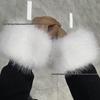 Detachable Imitation Fox Fur Cuffs - Universal Sleevelets for Overcoats & Cheongsams - New Chinese Style, All Colors