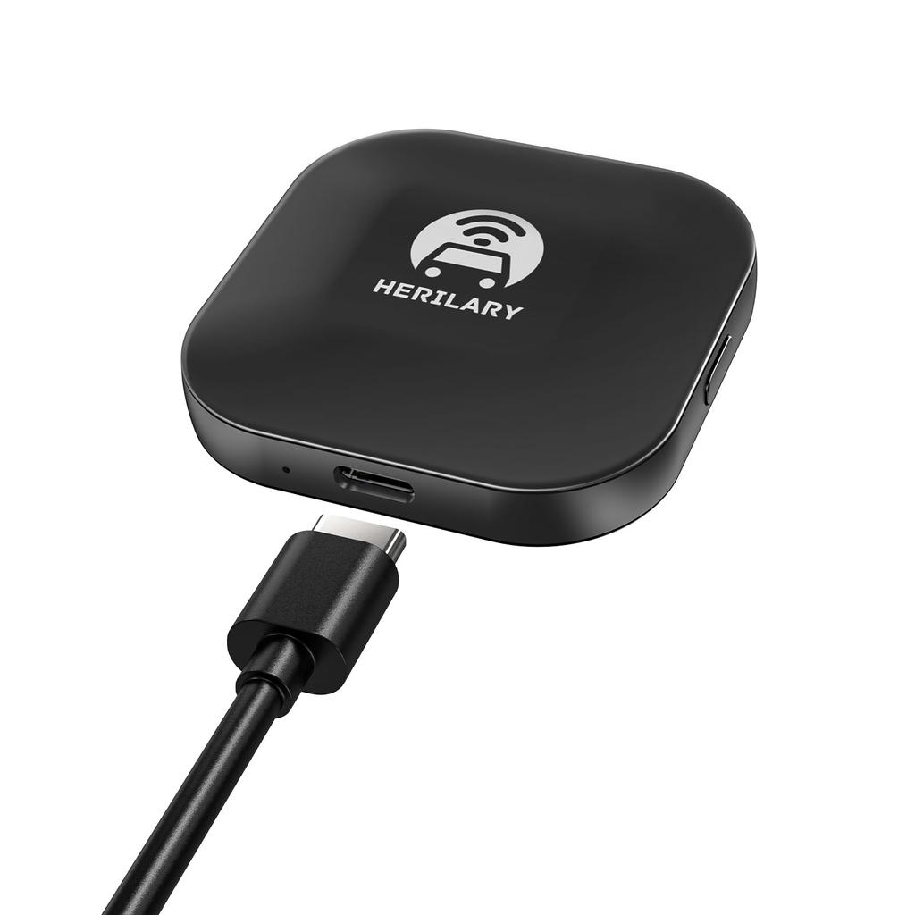 Bezdrátový adaptér CarPlay carplayaibox Nejnovější bezdrátový adaptér, který převádí originální CarPlay s kabelovým připojením na bezdrátové připojení.