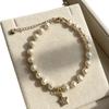 French Pearl Pendant Bracelet: Luxury Star Heart Design, Versatile Hand Jewelry