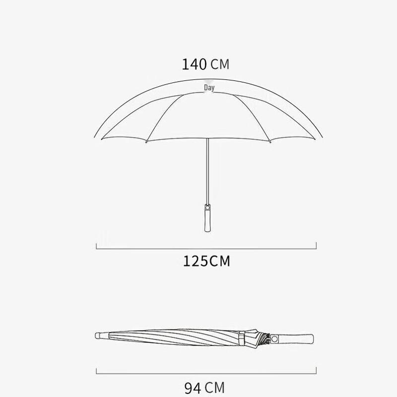 Meebordi Large Windproof Golf Umbrella