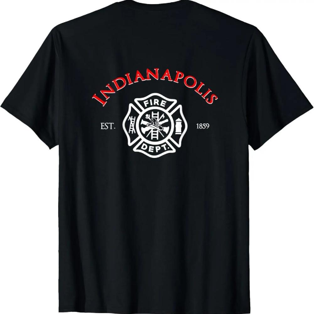 

City of Indianapolis Fire Rescue Indiana Firefighter T-Shirt XXXL