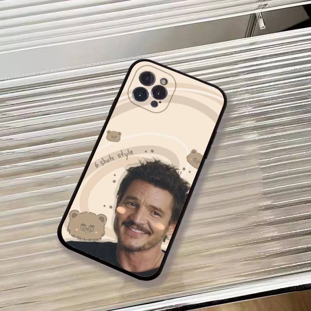 P-Pedro Pascal Actor Phone Case Silicone Soft For IPhone 17 16 15 14 13 12 11 X XR Plus Pro Max Plus