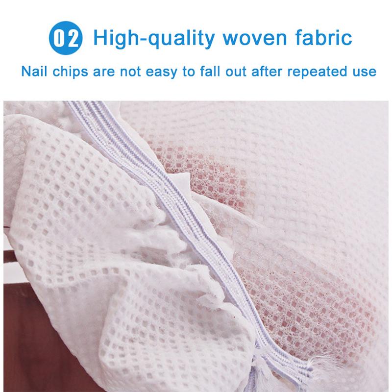 10 Pieces of Nail Art Vacuum Cleaner Bag Nail Dust Collector Bag Nail Dust Collection Bag Replacement Storage Bag Nail Art Equip