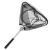 50cm Folding Fishing Brail Net Telescopic Fishing Landing Net Scoop Net Mini Stainless Steel Manual Fishing Brail Net