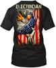 Past Buyers Exclusive - Electrician Tee T-Shirt Made In the USA Size S To 5XL