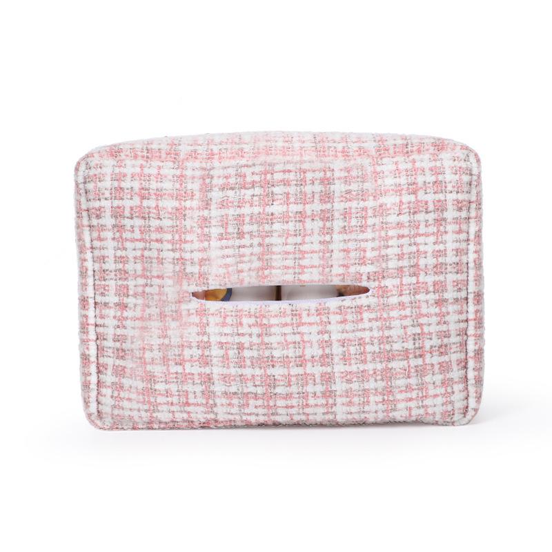 Hanging Car Tissue Box with Floral Bow, Stylish & Elegant for Women