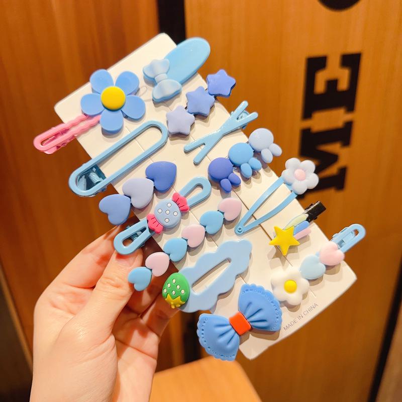2025 Dopamine Color Children's Hair Clips - Cute Duckbill Hair Accessories for Girls