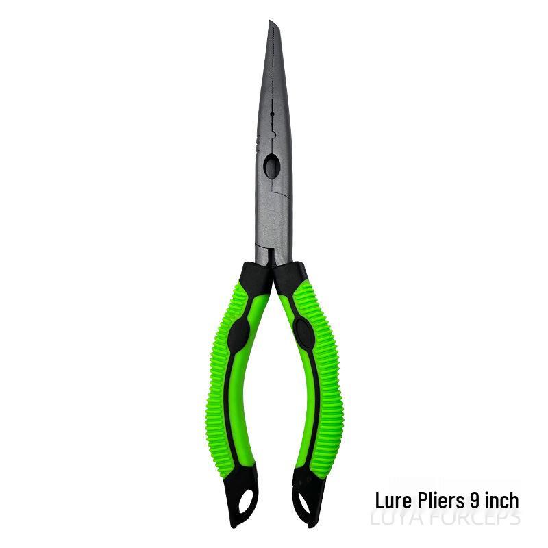 Multifunctional Crimping & Lure Pliers with Hook Remover and Wire Cutter