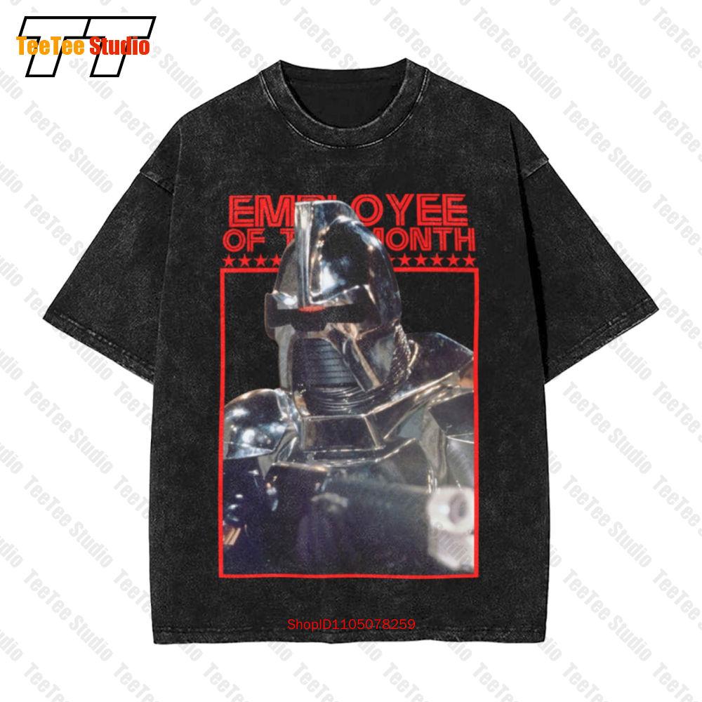 Battlestar Galactica Parody Cylon Employee Month Vintage Oversized TShirt SYGZ S