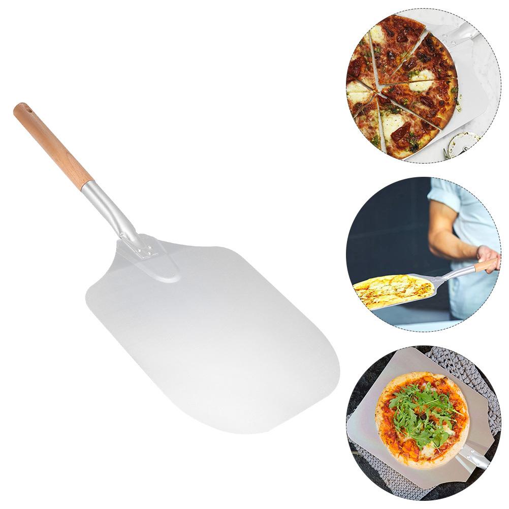 

1Pcs Spiral Pattern Pizza Paddle Detachable Wood Handle Non-Stick Pizza Spatula Oven Lifter Kitchen Supply 65x30.5x2.5cm