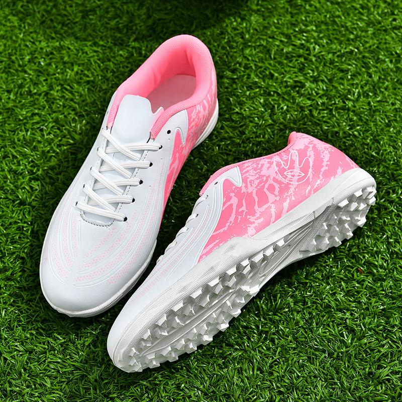 Fashion New Mens Soccer Shoes High Ankle Football Boots Outdoor Sports Non-slip Grass Multicolor Training Match Soccer Shoes for Men