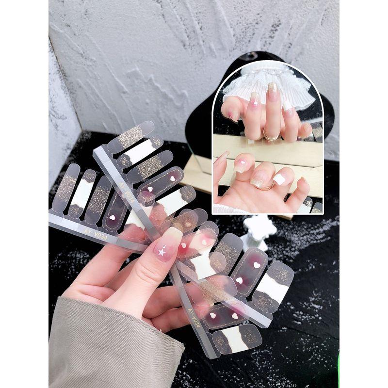 

High Texture Baking-Free Waterproof and Durable Soft Nail Applique AY-V034 special price