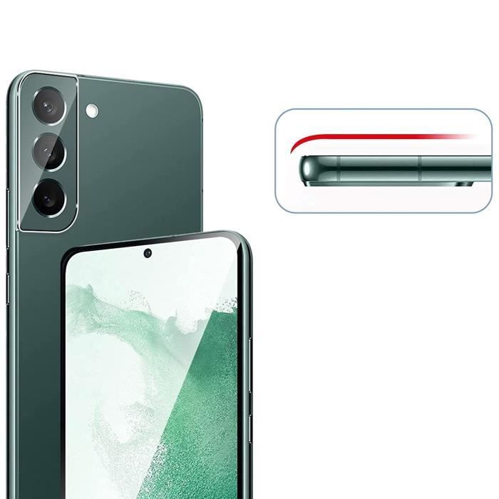 Film de protection - Toproduits® - Samsung Galaxy S22 Plus 5G - Verre trempé - 2 pièces - Résistant aux rayures