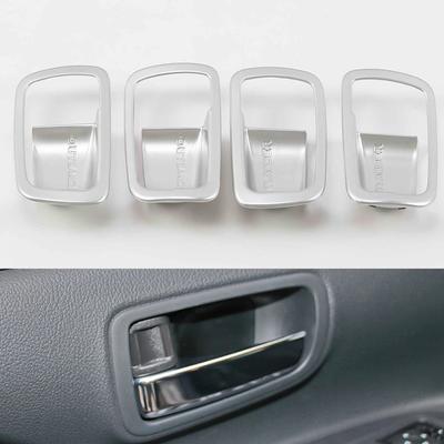 ABS Chrome For Mitsubishi Outlander 3 2013- Interior Door Handle Bowl Trim Cover Trim Sticker Decoration