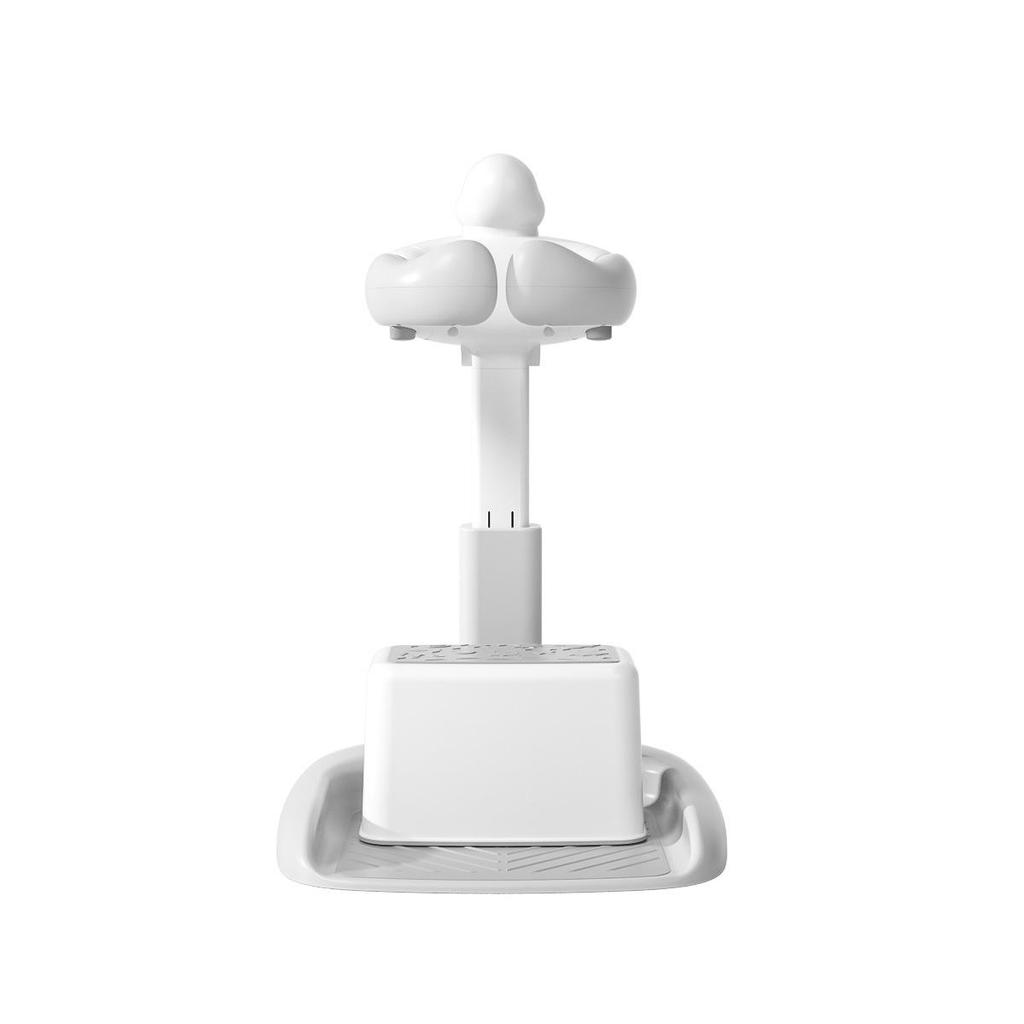 Adjustable Baby Bath Rack for Sitting/Standing in L-Shaped Tub