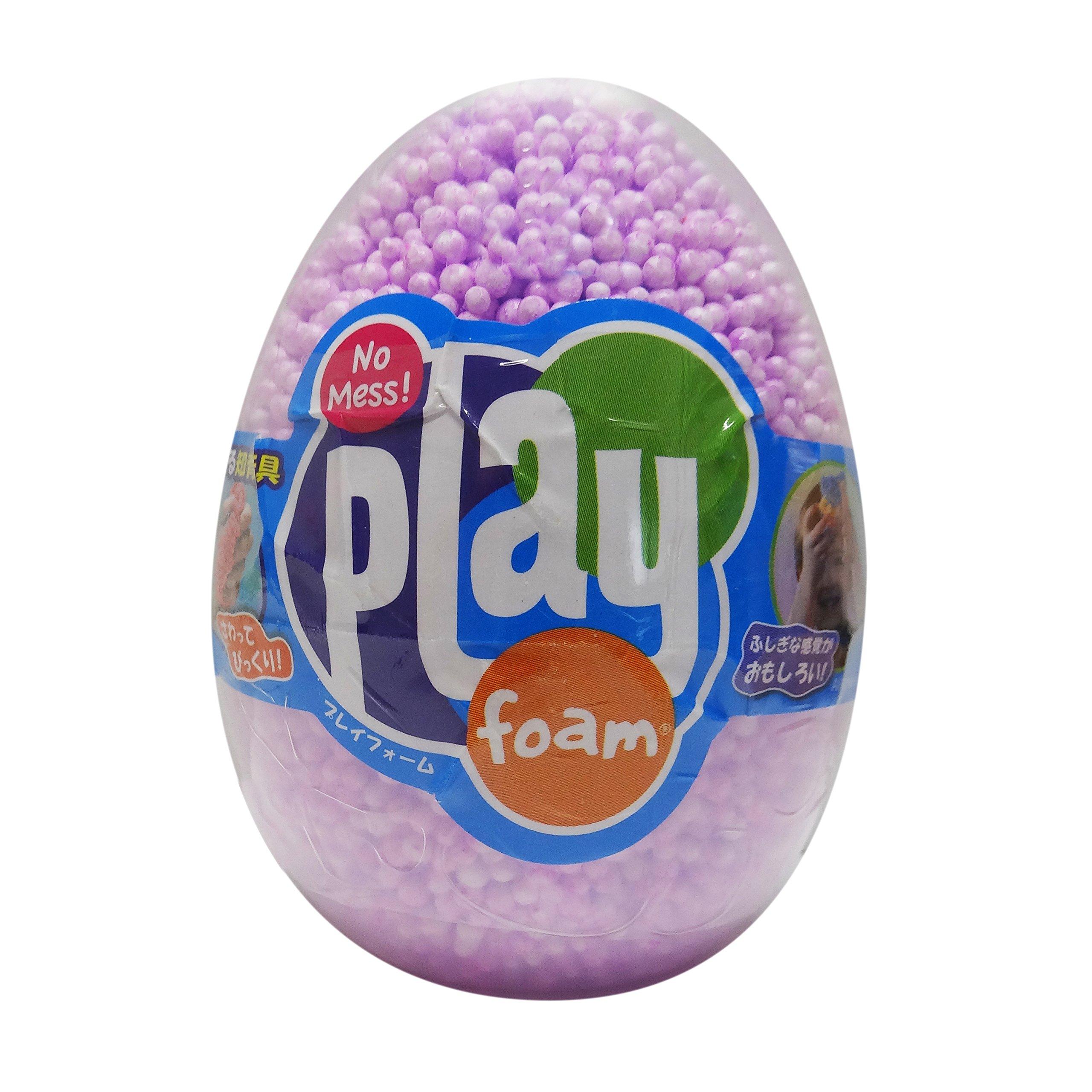 Learning Resources Educational Insights Clay Squeeze Playfoam Egg Glitter Purple EI9763