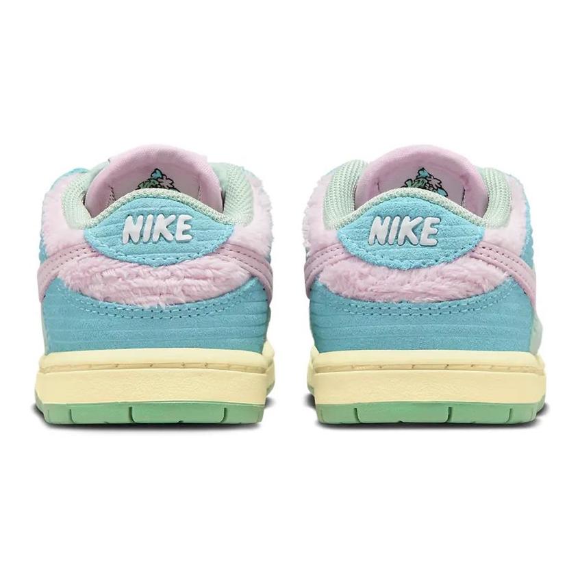 Verdy x Nike Dunk Low SB TD Visty Detské tenisky Modrá Modro-sivá Svetlo-arktická ružová FZ7194-400