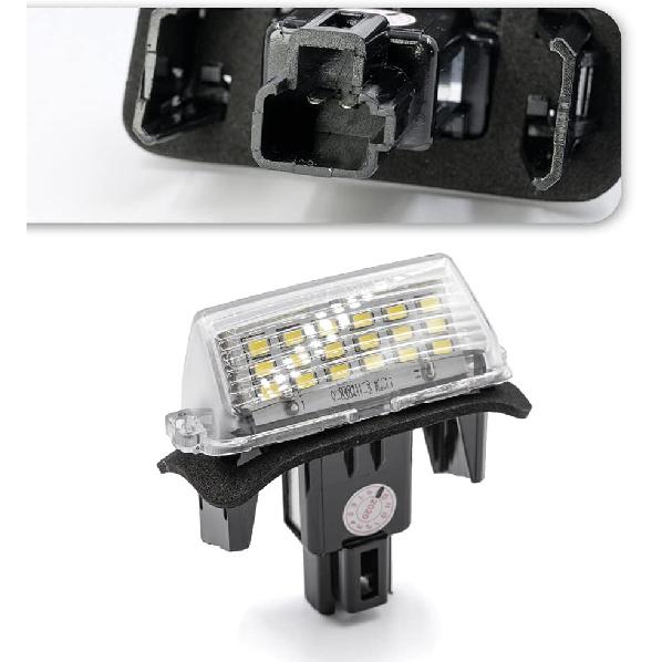 

2Pcs LED License Plate Lights Number Lamp for Toyota Camry(XV50) 2012-2017,Prius C (NHP10)2012-2019 Powered by High Power SMD Xenon White LED Error