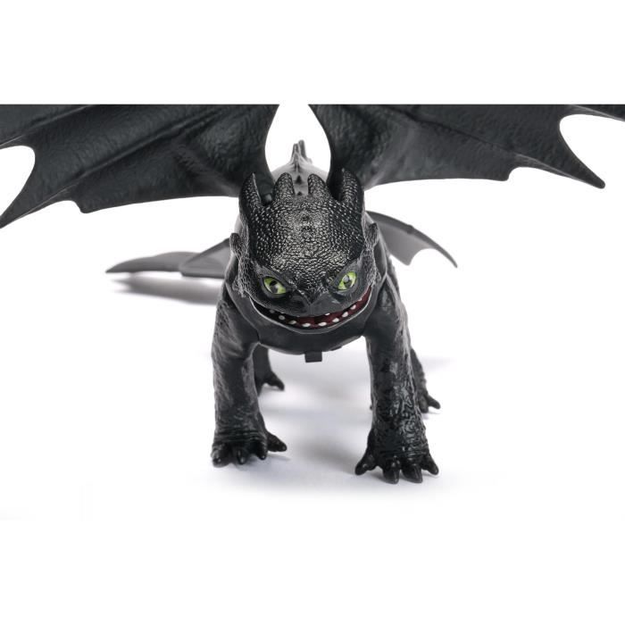 Spin master figurine dragon sonore 25 cm krokmou dragons movie