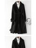 2022 Double-Sided Cashmere Slim-Fit Women's Long Wool Coat