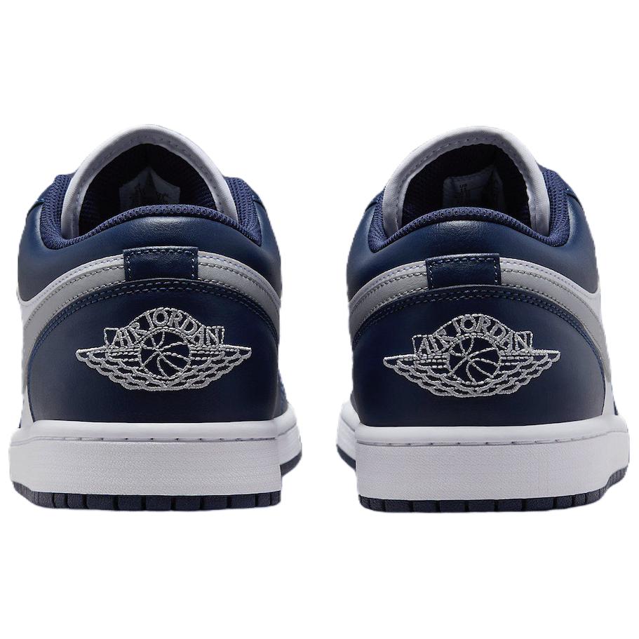 Jordan 1 Low Wolf Grey Midnight Navy Jordan 553558-141 Jordan 553558-141