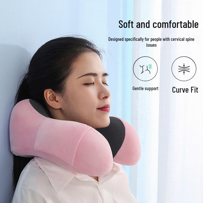 Memory Foam U-shaped Neck Pillow