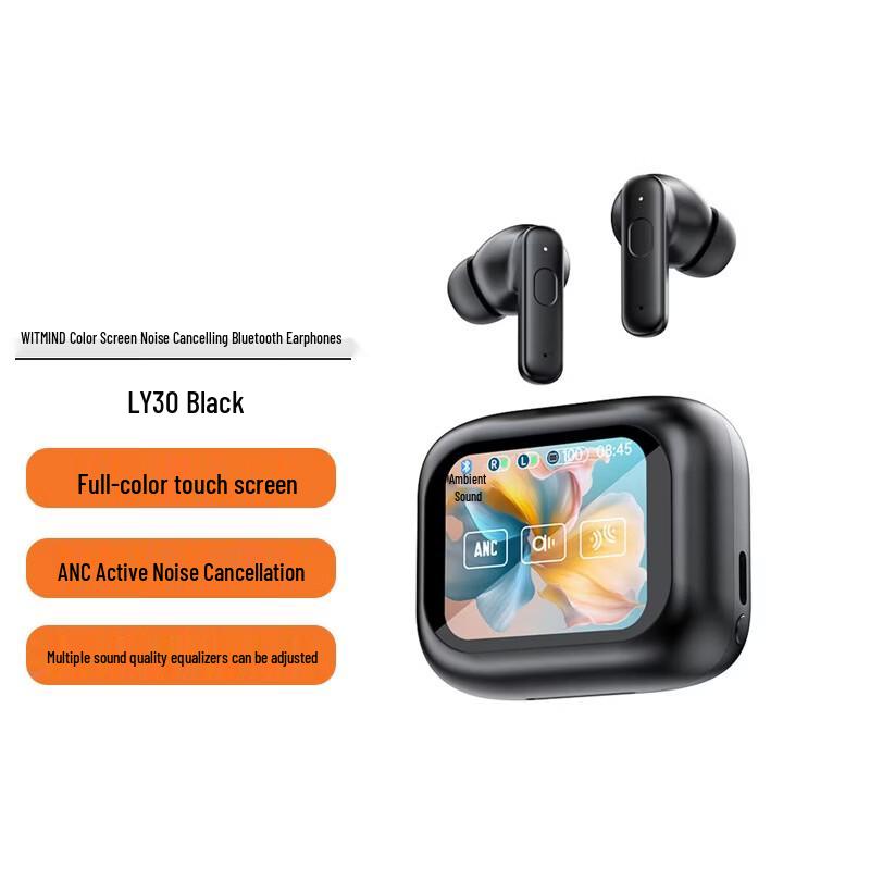 

WITMIND LY30 Color Screen Noise Cancelling Bluetooth Headset
