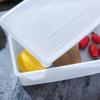 ZISIZ Commercial Thickened Rectangular Plastic Food Storage Container
