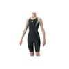 arena (Arena) Women's Fitness Swimsuit [AQUA EXA] Size L Swimming Half-Leg Easy-to-Wear Strap Water-Repellent Hook Pad AS6SWF00L