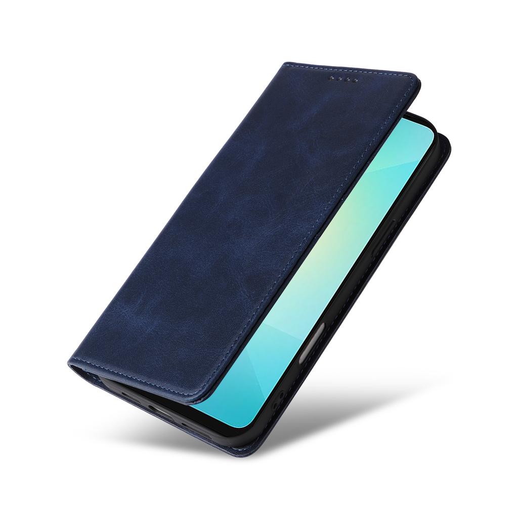 For Samsung Galaxy A06 4G Case RFID Blocking PU Leather Phone Wallet Cover