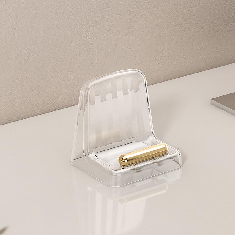 Wall-Mounted Pot Lid and Cutting Board Storage Rack - Light Luxury, No-Punch, Multi-Layer Design