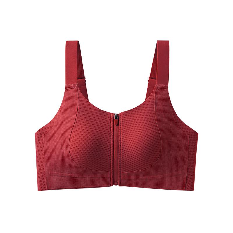 

The original front zipper of the new product is easy to wear, and the front buckle of the plastic chest is seamless. Sports shock-proof bra. 4XL44/100BCD