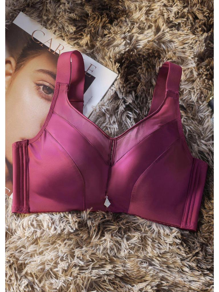 Neuer leichter Luxus-Tube-Top-BH aus Satin: Große Größe, verstellbar, bietet Halt und Unterstützung, verhindert Durchhängen.