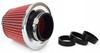 Sport Air Filter Cone Chrome+3Adapters