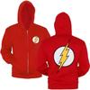 DC Comics Flash Symbol Zip-Up Hoodie