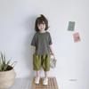 Summer Baby Kids  Clothes Cotton Boy Girls Shorts Solid Children's Short Casual Pants