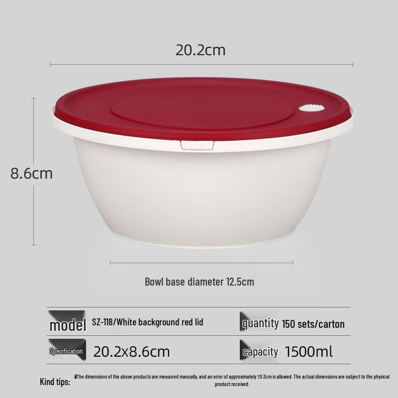 Miaojiayi Disposable Bagasse Lunch Box with Lid