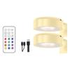LED Light Magnetic Spotlight Rechargeable Wall Light Wireless Picture Light No Punch Reading Light Bedroom Bedside Light